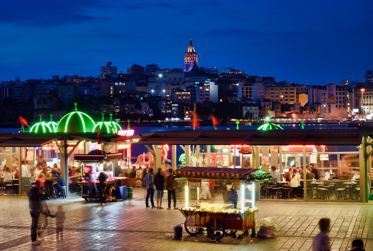 Panorama of Night Tour in Istanbul – Explore Galata Tower, Taksim & Sultanahmet at Night photo 7