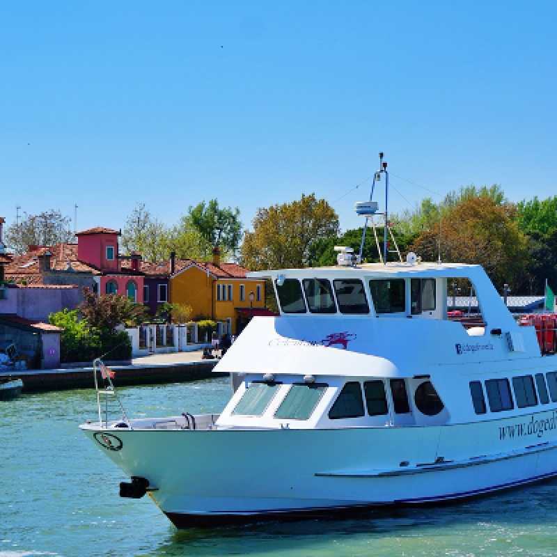 Venice: Murano and Burano Boat Tour with Glass Factory Visit - morning tour from San Marco photo 1