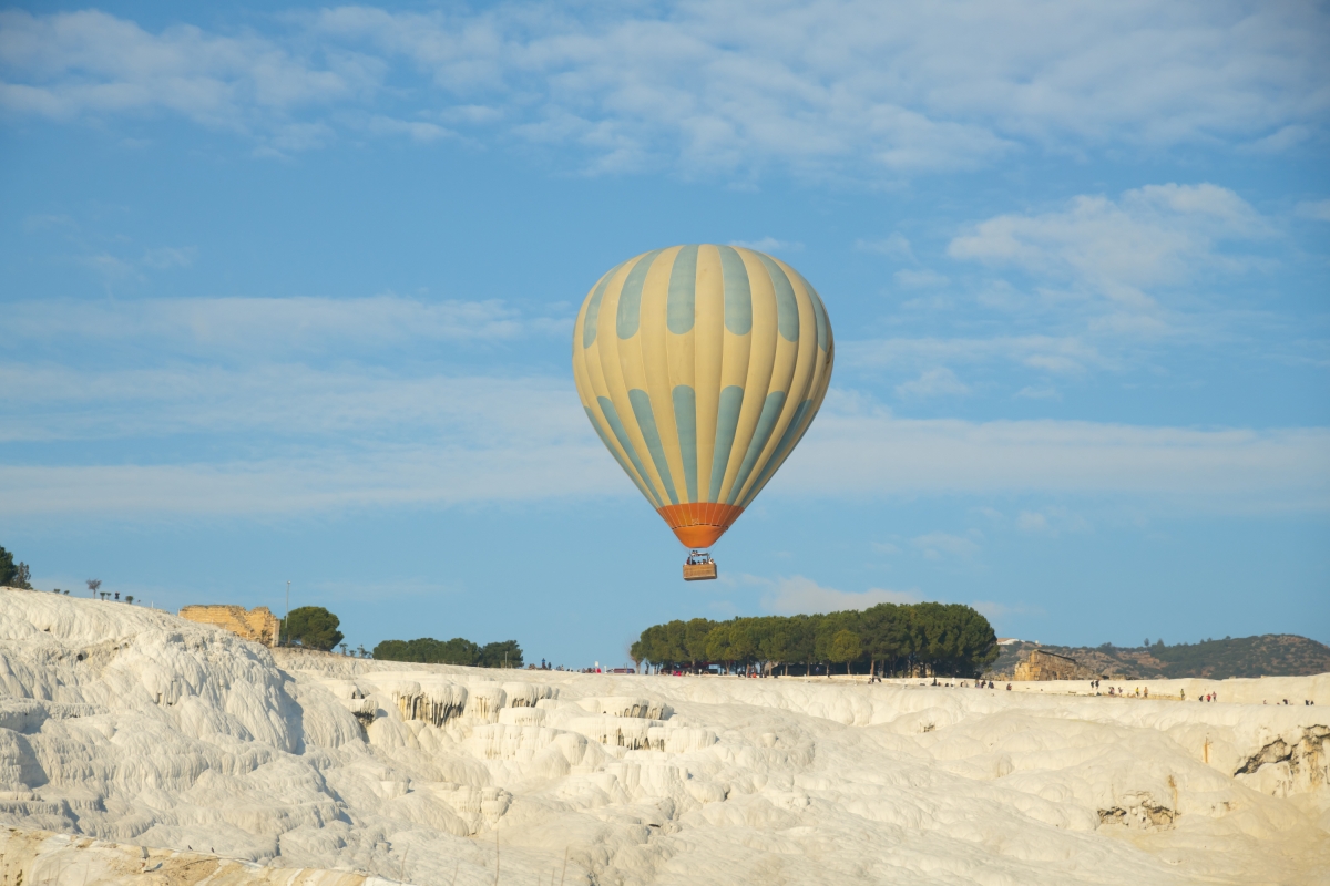 Pamukkale Hot Air Balloon Tour from Fethiye – Sunrise Flight Over Cotton Castle & Travertines photo 2