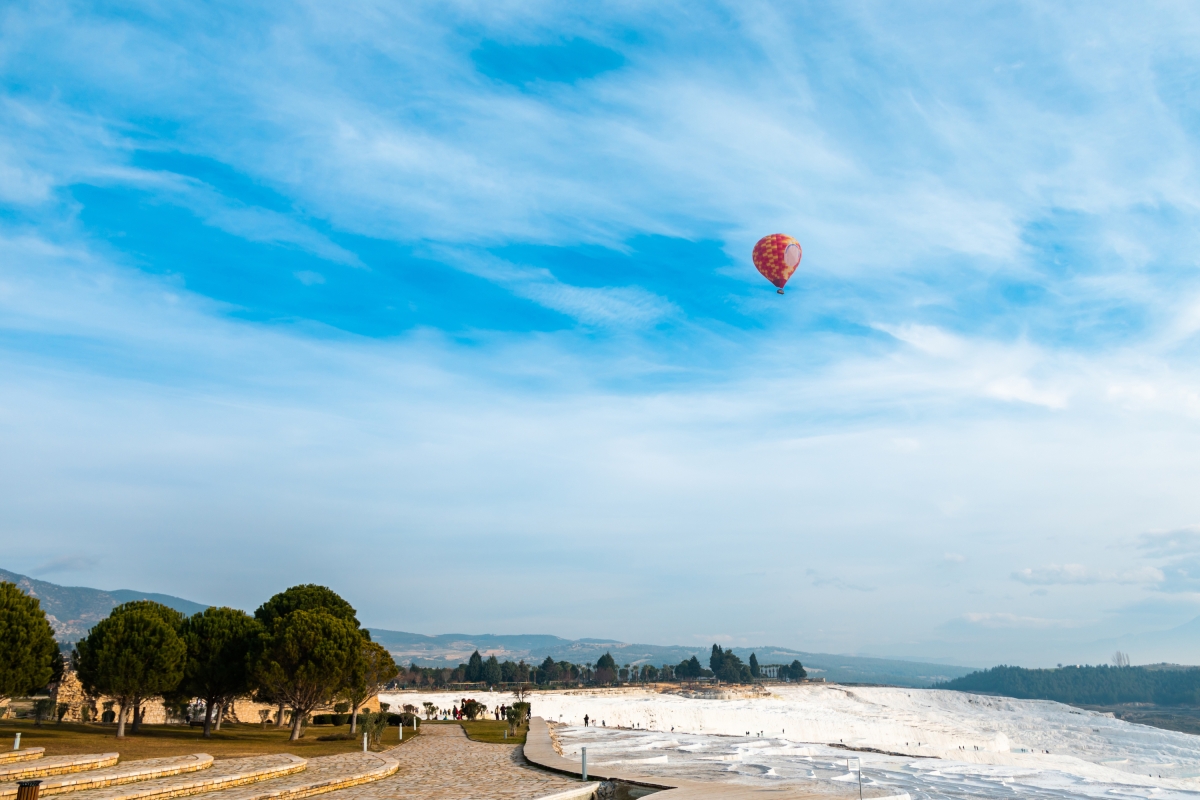 Pamukkale Hot Air Balloon Tour from Fethiye – Sunrise Flight Over Cotton Castle & Travertines photo 8