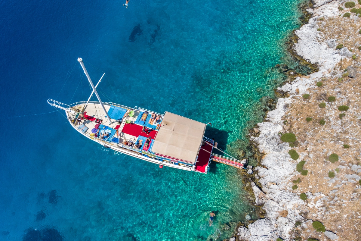 Daily 12 Islands Boat Tour from Fethiye – Swim, Snorkel & Discover Hidden Bays