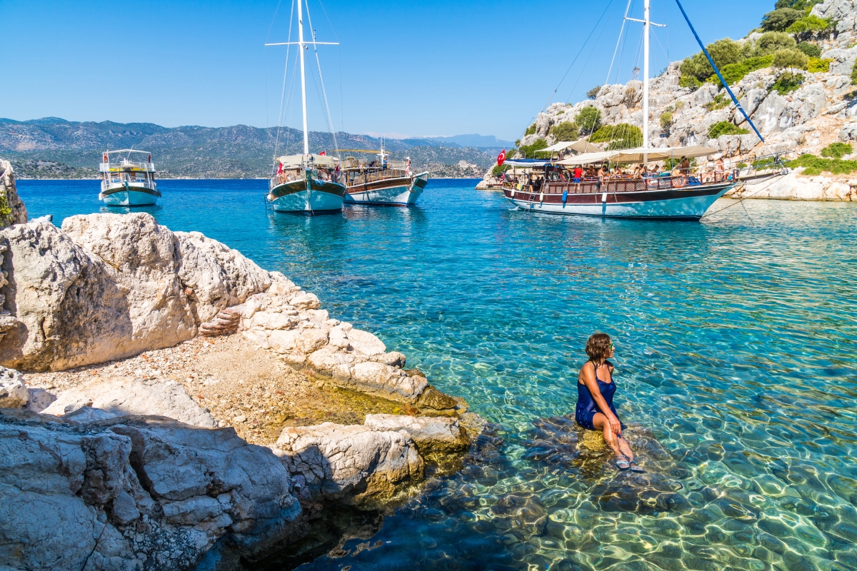Daily 12 Islands Boat Tour from Fethiye – Swim, Snorkel & Discover Hidden Bays photo 7