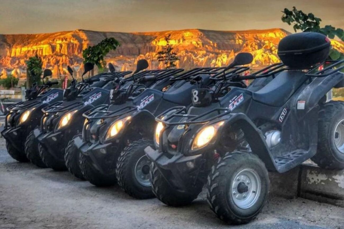 Cappadocia Sunrise/Sunset Or Day Option ATV Quad Ride Including Hotel Transportation photo 1
