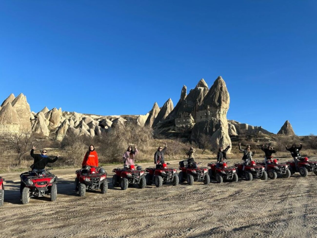 Cappadocia Sunrise/Sunset Or Day Option ATV Quad Ride Including Hotel Transportation photo 3