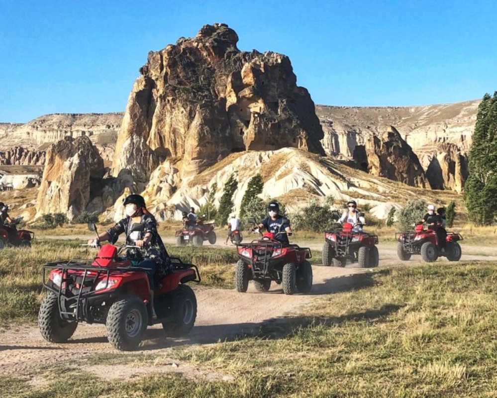 Cappadocia Sunrise/Sunset Or Day Option ATV Quad Ride Including Hotel Transportation photo 4