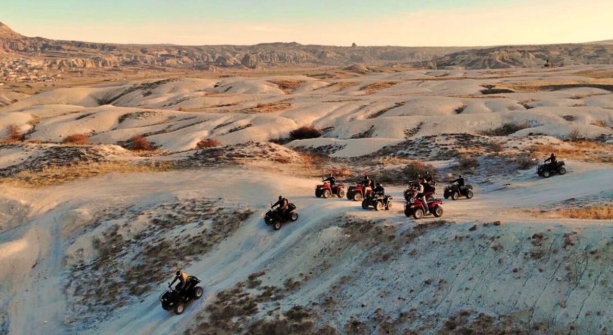 Cappadocia Sunrise/Sunset Or Day Option ATV Quad Ride Including Hotel Transportation photo 9