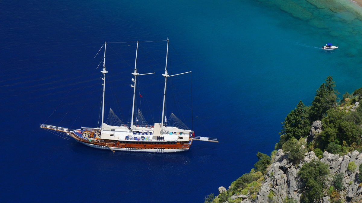 3 Days Kas to Olympos Gulet Blue Cruise