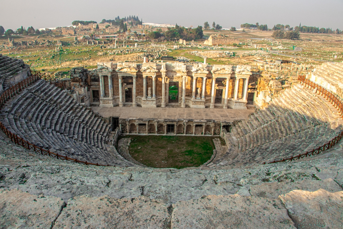 Visiting the Ancient City Hierapolis, Pamukkale and Cleopatra Pool from Marmaris photo 4