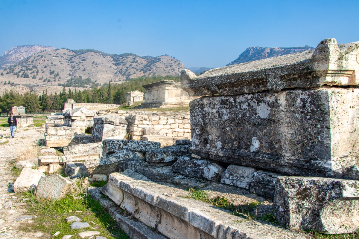 Visiting the Ancient City Hierapolis, Pamukkale and Cleopatra Pool from Marmaris photo 8