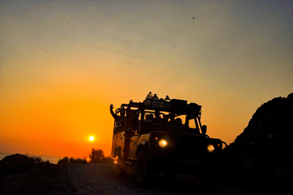 Sunset and Beach Party, Swim with Barbeque Dinner (4x4 Jeep) from Marmaris photo 1