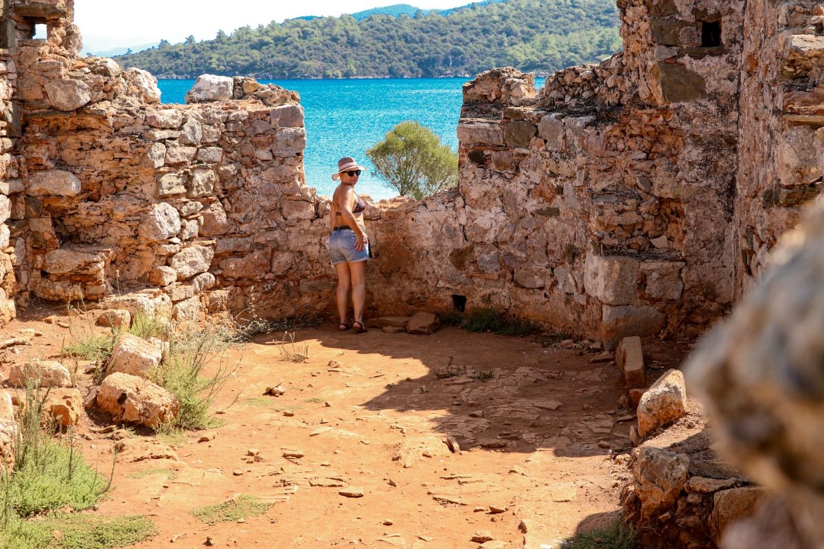 Gokova and Cleopatra Beach Daily Baot Trip Soft Drinks include from Marmaris photo 2