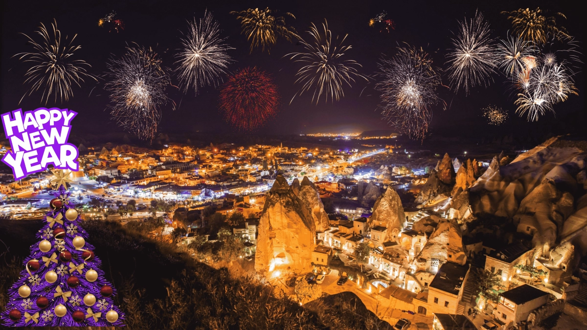 Cappadocia New Year’s Eve in 3 Day Cave Hotel & Balloon Valley Experience
