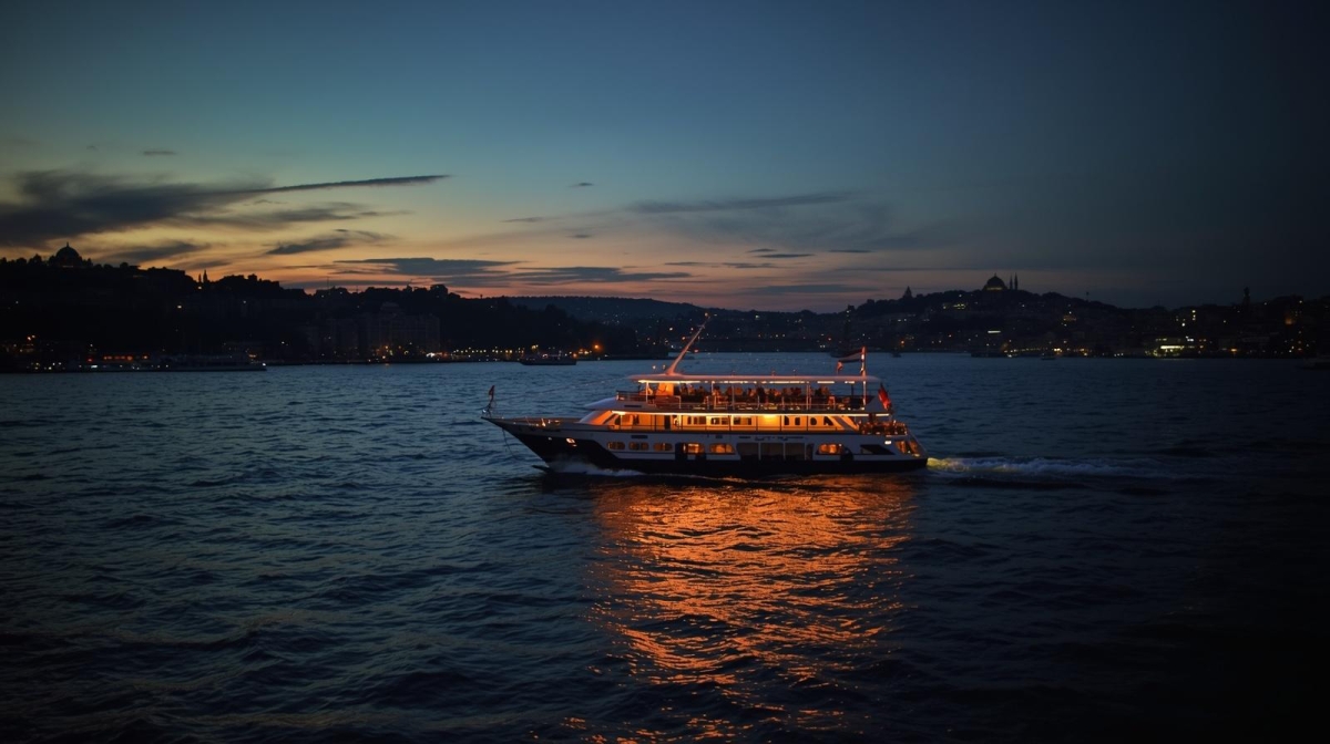 Istanbul: Bosphorus Dinner Cruise with Live Show + All-Inclusive Drinks photo 4