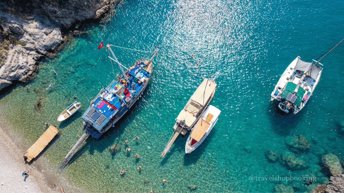 Marmaris Aegean Islands Boat Tour: Kamelya Island, Aquarium Bay & Jesus Beach photo 5