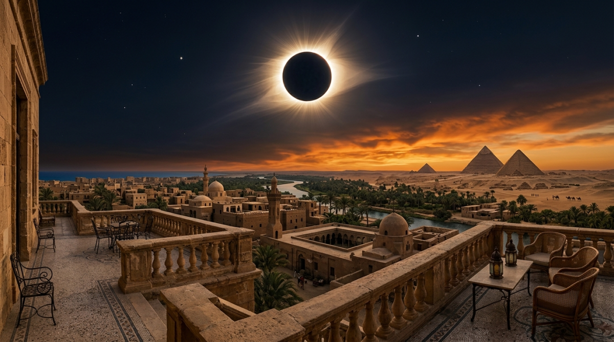17-Day Türkiye, Egypt Total Solar Eclipse with Nile Cruise & Jordan Petra Tour 2027
