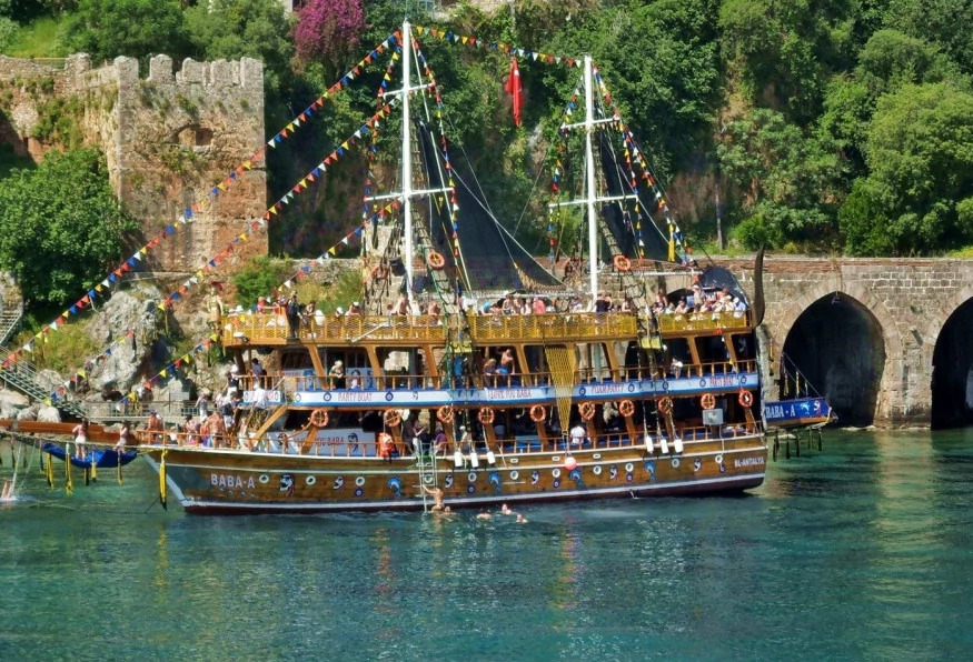 Antalya Boat Tour to Phaselis – Kemer Yacht Cruise & Ancient City Visit photo 1