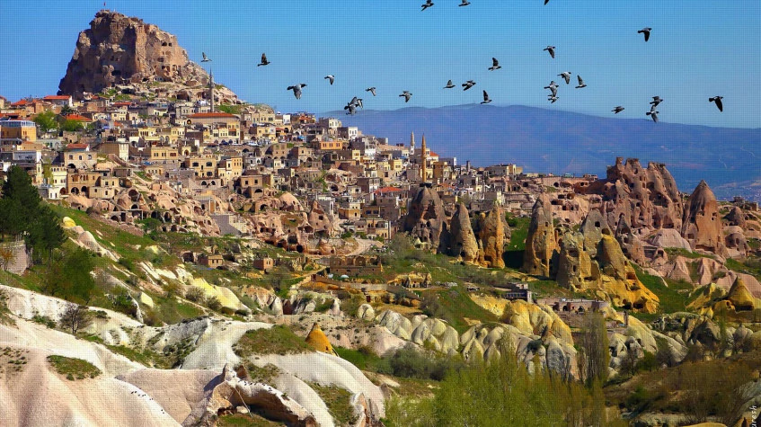 Cappadocia Yellow Tour: Hike the Red & Rose Valleys, Visit Cave Churches & Kaymakli Underground City photo 3