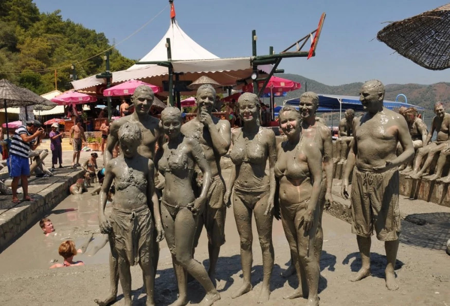 Boat Trip to Dalyan- Caunos, Turtle Beach includes Mud bath from Marmaris photo 1