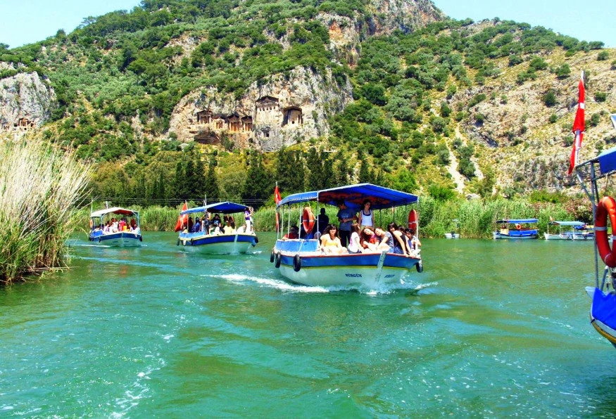 Boat Trip to Dalyan- Caunos, Turtle Beach includes Mud bath from Marmaris photo 6