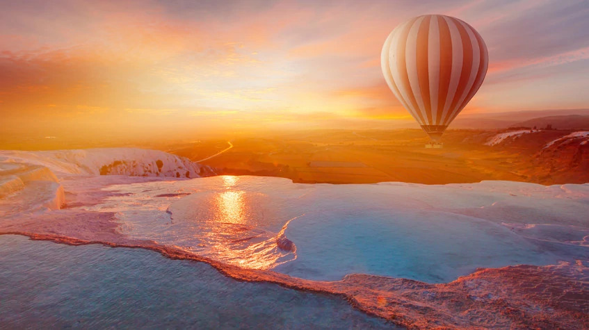 Pamukkale Full-Day Tour with Hot Air Balloon Ride from Marmaris photo 4