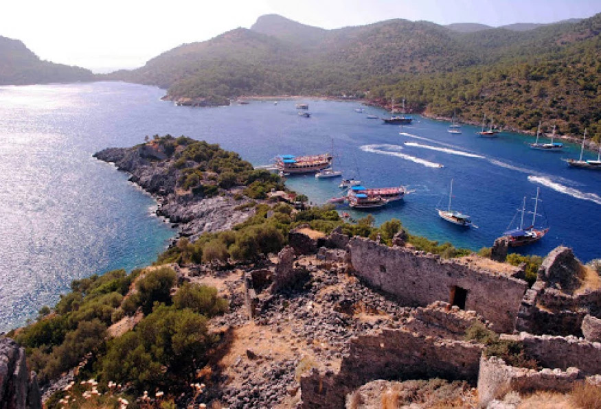 Daily Oludeniz Boat Cruise – Explore Butterfly Valley, St. Nicholas Island & Turquoise Bays photo 2