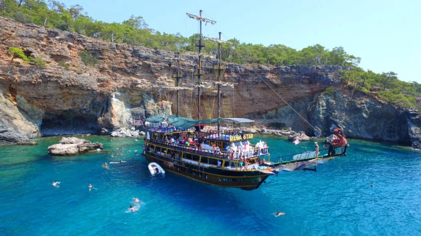 Antalya Boat Tour to Phaselis – Kemer Yacht Cruise & Ancient City Visit photo 6