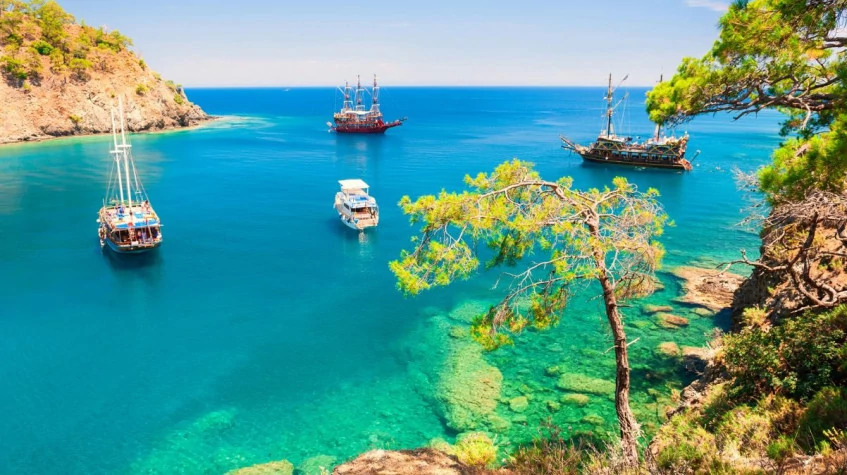 Antalya Boat Tour to Phaselis – Kemer Yacht Cruise & Ancient City Visit photo 8