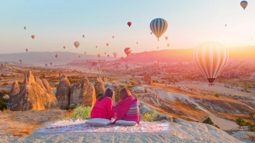 Cappadocia Yellow Tour: Hike the Red & Rose Valleys, Visit Cave Churches & Kaymakli Underground City photo 7