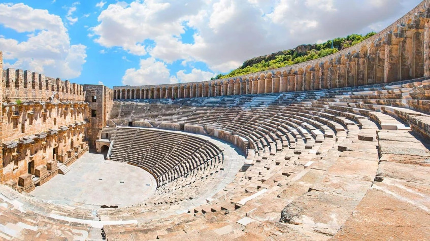 Daily Perge, Aspendos, Side Ancient Cities Tour from Olympos photo 3