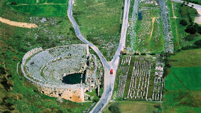 Daily Perge, Aspendos, Side Ancient Cities Tour from Olympos photo 4