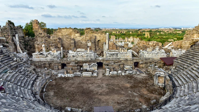Daily Perge, Aspendos, Side Ancient Cities Tour from Olympos photo 10