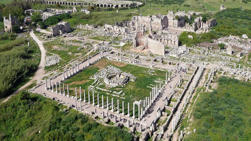 Daily Perge, Aspendos, Side Ancient Cities Tour from Olympos photo 11