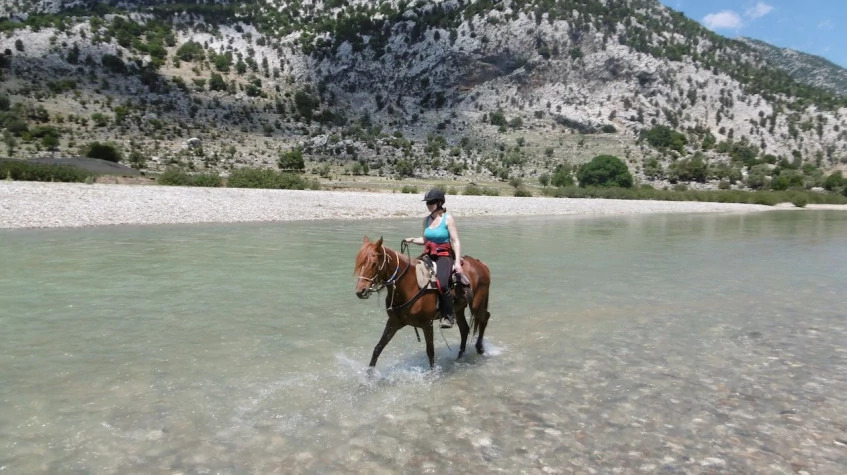 Horse Riding At the Golden Sandy Beach of Antalya photo 9