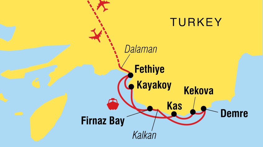 3 Days Fethiye Demre Blue Cruises Tour photo 10
