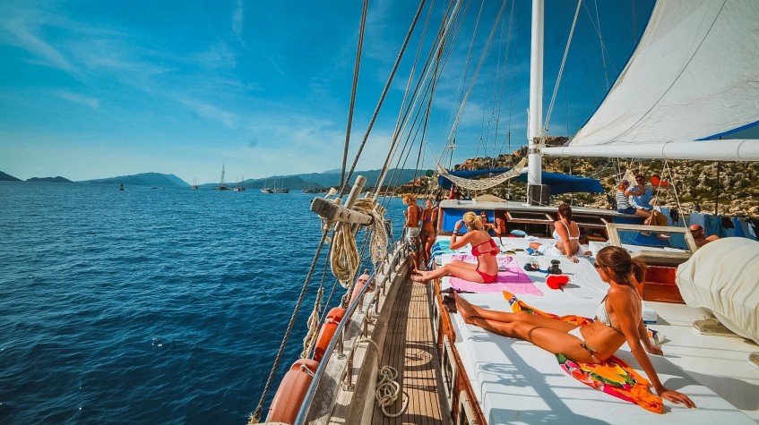 4 Days Fethiye Olympos Cabin Cruise photo 7