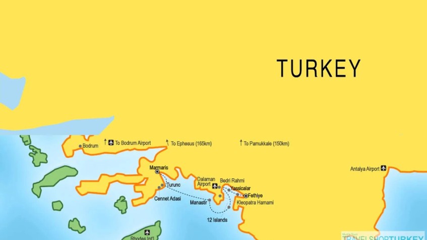 4 Days Marmaris Fethiye Cabin Cruise photo 4