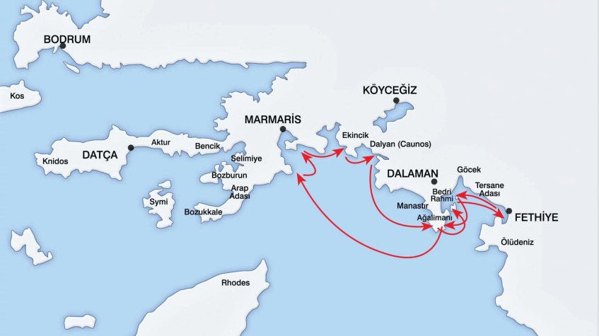 8 Days Bodrum to Fethiye Blue Cruises Tour photo 40