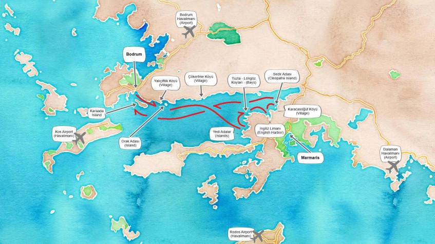 8 Days Bodrum Gokova Cabin Cruise photo 2