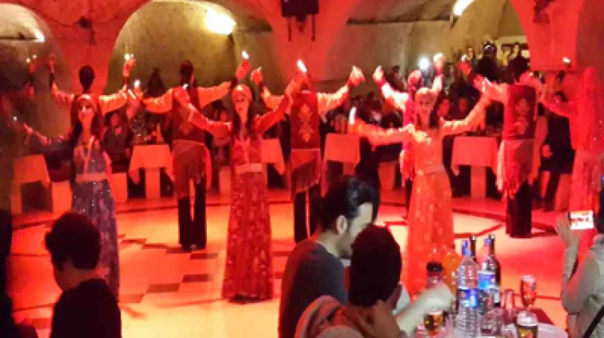 New Year's Eve 2027 Cappadocia Turkish Night Show and Dinner Experience
