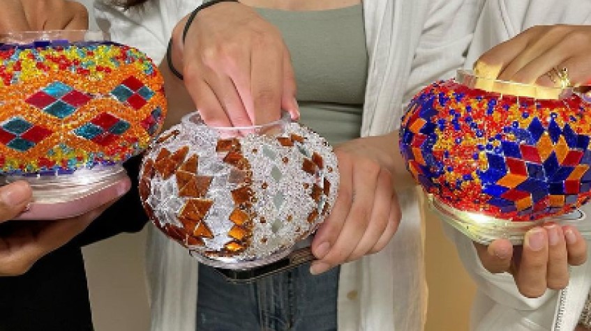 Galata: Mosaic Candle Holder Workshop photo 2