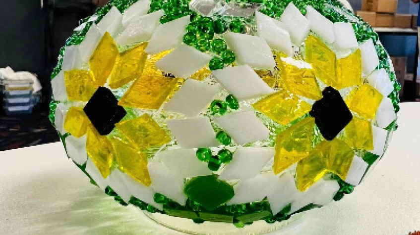 Galata: Mosaic Candle Holder Workshop photo 5