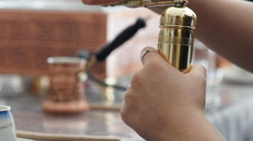 Turkish Coffee Making On Sand-Fortune Telling Workshop photo 5
