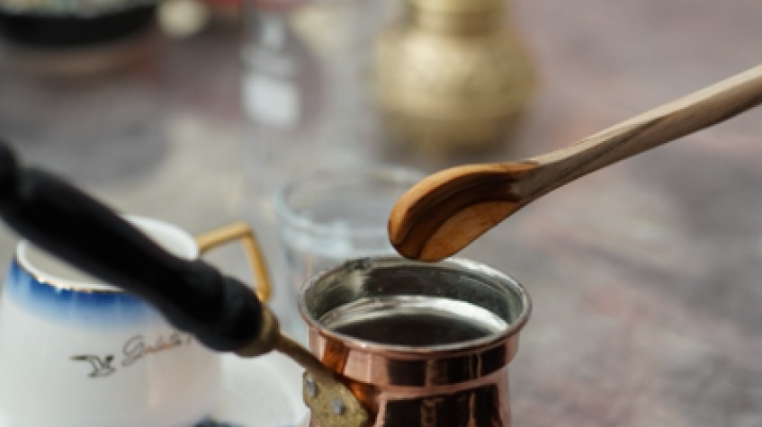 Turkish Coffee Making On Sand-Fortune Telling Workshop photo 7