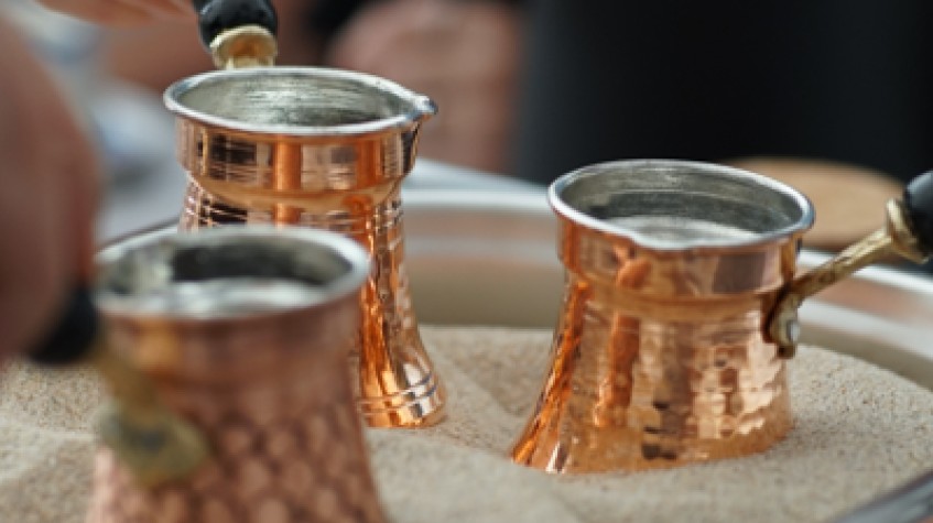 Turkish Coffee Making On Sand-Fortune Telling Workshop photo 1