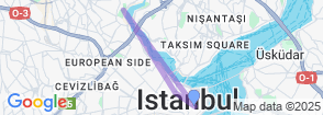 Pierre Loti Hill & Bosphorus Cruise Tour – Istanbul Afternoon Experience Map