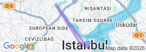 Pierre Loti Hill & Bosphorus Cruise Tour – Istanbul Afternoon Experience Map
