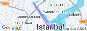 Pierre Loti Hill & Bosphorus Cruise Tour – Istanbul Afternoon Experience Map