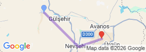 5 Days Nevsehir/Cappadocia City & Cooking Tour Map