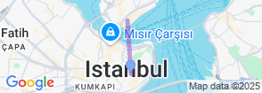 Sufi Shrines of Istanbul Tour Map