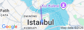 Sufi Shrines of Istanbul Tour Map